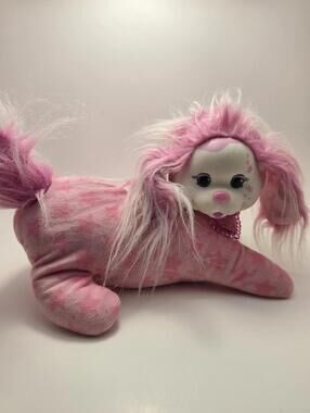 Just Play Puppy Surprise Luna Pink Stars Mommy Dog with 2 Puppies (12 inch)